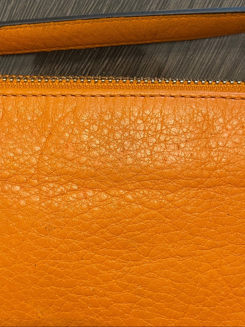 Coach Madison East West SwingPack Crossbody Bag Tangerine-Mandarin Orange F49993 - Picture 8 of 17